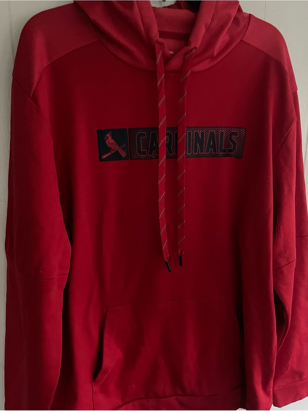 Genuine Merchandise Red Cardinals Pullover Hoodie Size-XL